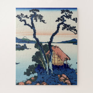 Puzzle Hokusai Katsushika - Lac Suwa