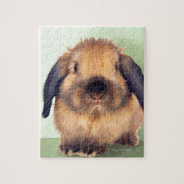 Puzzle Holland Lop (Vertical)