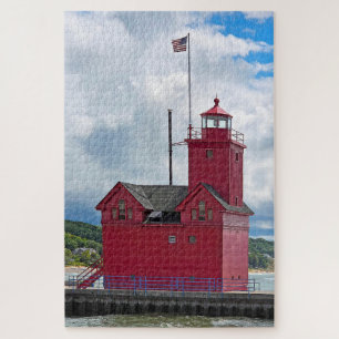 Puzzle Holland Michigan Big Red Lighthouse