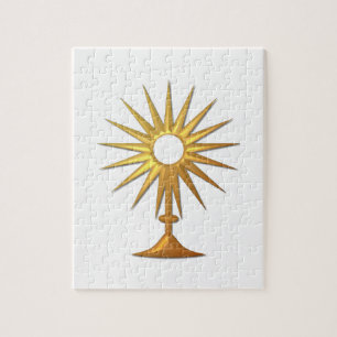 Puzzle Holy Eucharist en Monstrance dorée