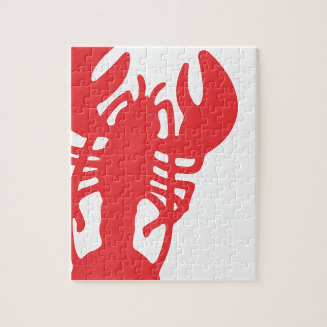 Puzzle Homard rouge (Vertical)
