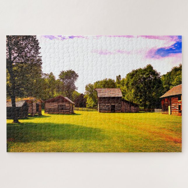 Puzzle Homestead norvégien (Horizontal)