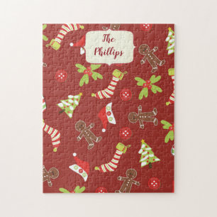 Puzzle Homme de pain d'épice rouge Glee