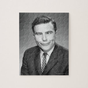 Puzzle Homme faisant le visage