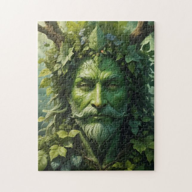 Puzzle Homme vert (Vertical)