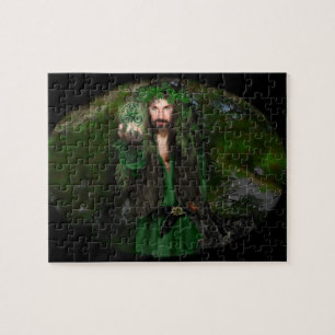 Puzzle Homme vert Triskel