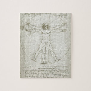 Puzzle Homme vitruvien par Leonardo da Vinci