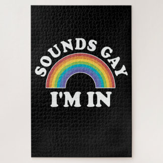 Puzzle Hommes gay pride Femmes LGBT Arc-En-Ciel Sons Gay