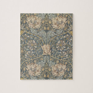 Puzzle Honeysuckie par William Morris, Vintage Flowers Ar