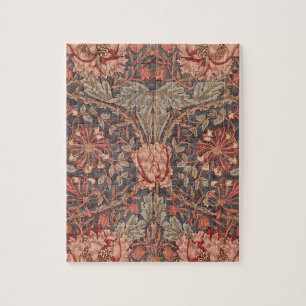 Puzzle Honeysuckle, modèle floral de William Morris