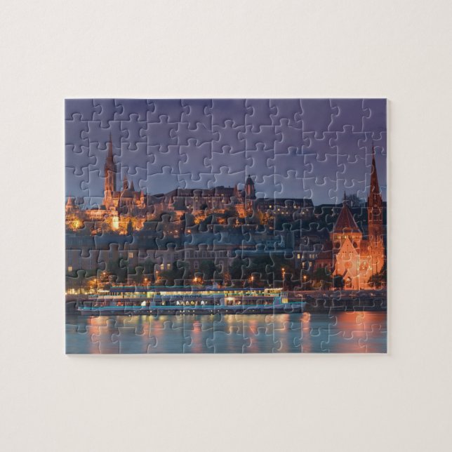 Puzzle HONGRIE, Budapest : colline du château, église cal (Horizontal)