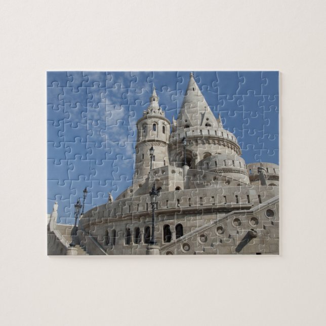 Puzzle Hongrie, ville capitale Budapest. Buda, Château 2 (Horizontal)