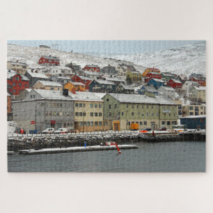Puzzle Honningsvåg, Norvège 1014-pc