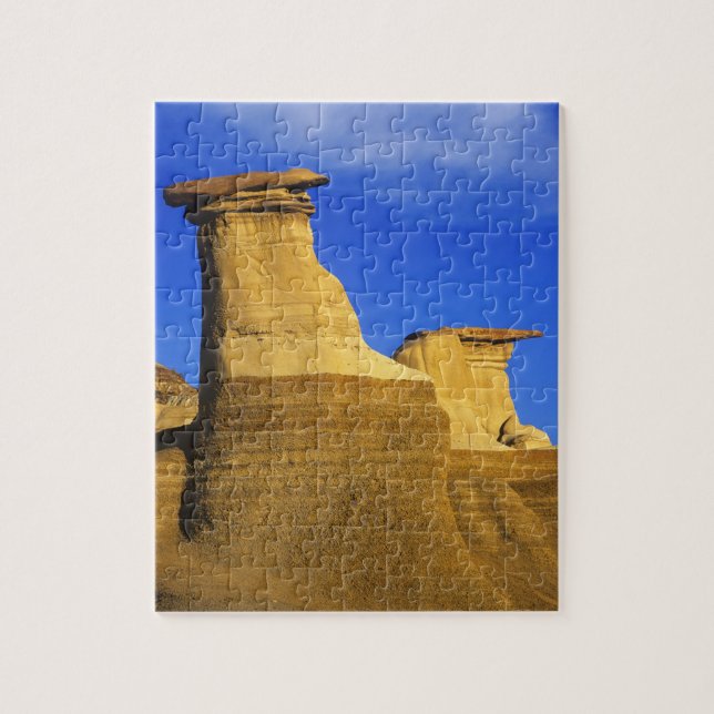 Puzzle Hoodoos à Drumheller Alberta, Canada 2 (Vertical)