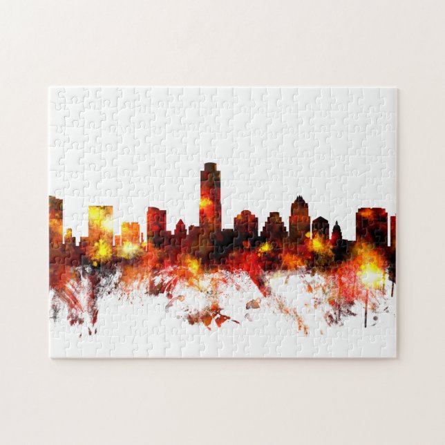 Puzzle Horizon d'Austin le Texas (Horizontal)