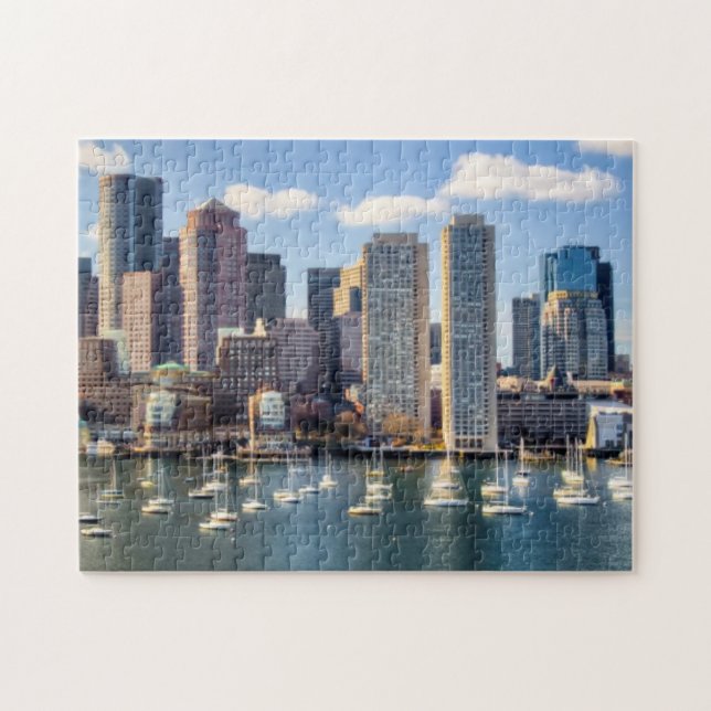 Puzzle Horizon de Boston de bord de mer (Horizontal)