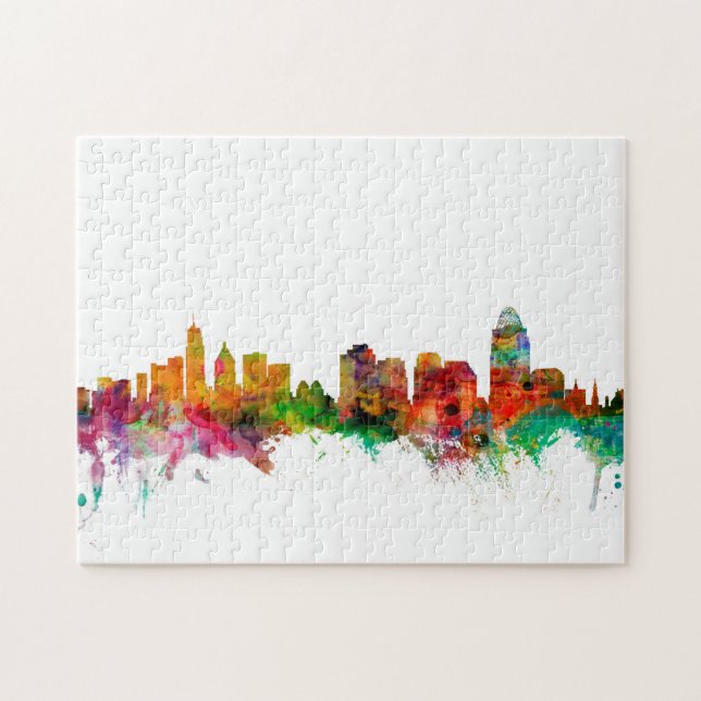 Puzzle Horizon de Cincinnati Ohio (Horizontal)