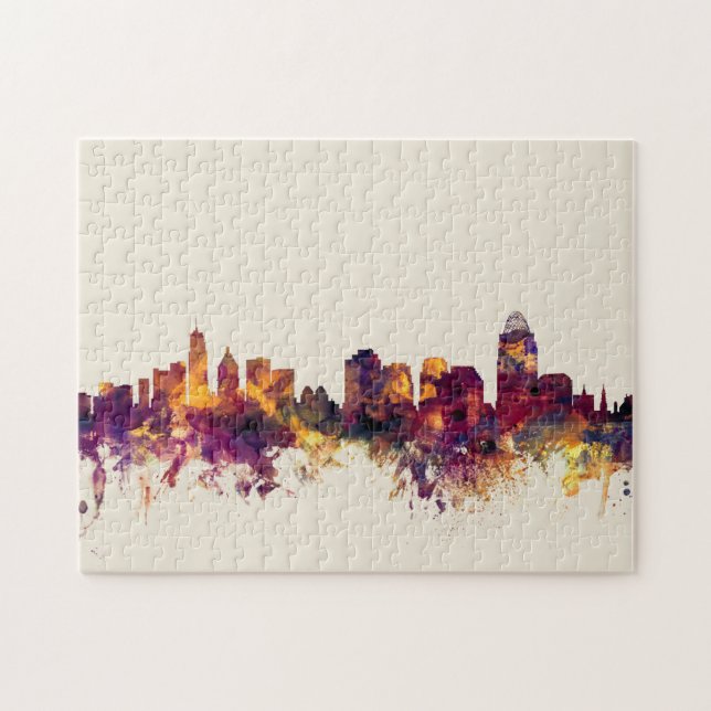 Puzzle Horizon de Cincinnati Ohio (Horizontal)