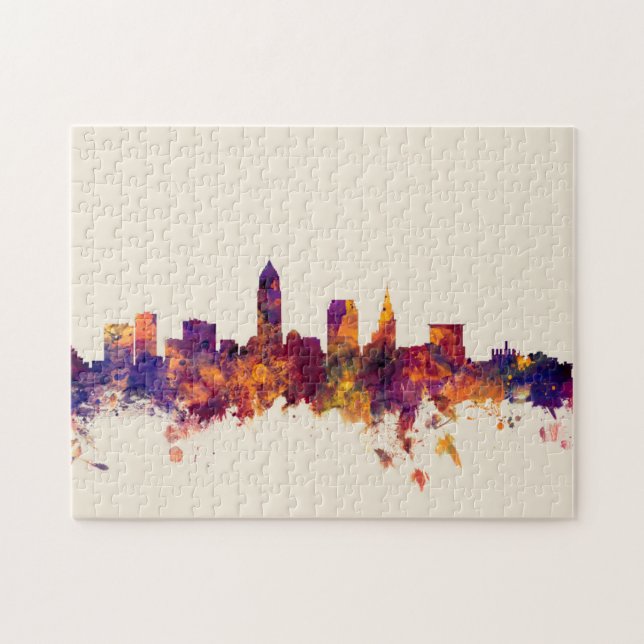 Puzzle Horizon de Cleveland Ohio (Horizontal)