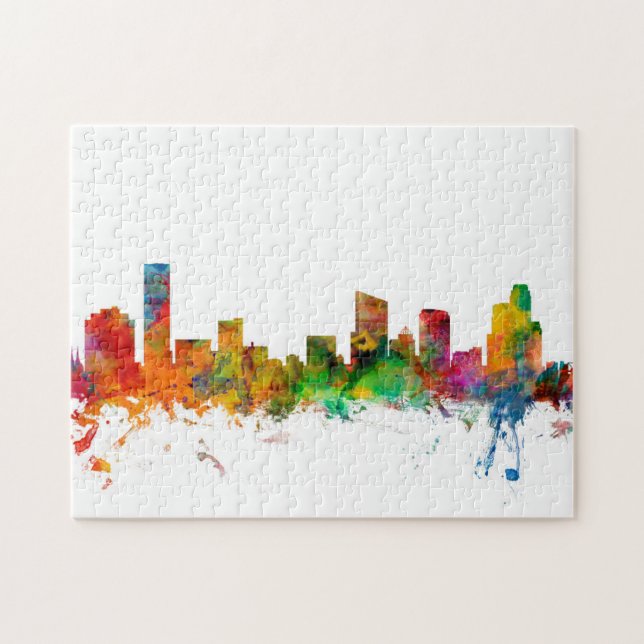 Puzzle Horizon de Grand Rapids Michigan (Horizontal)
