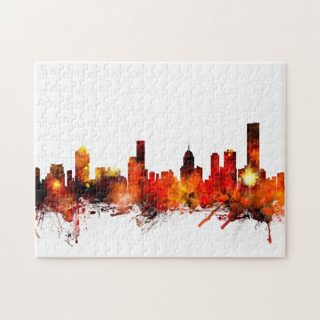 Puzzle Horizon de Melbourne Australie (Horizontal)