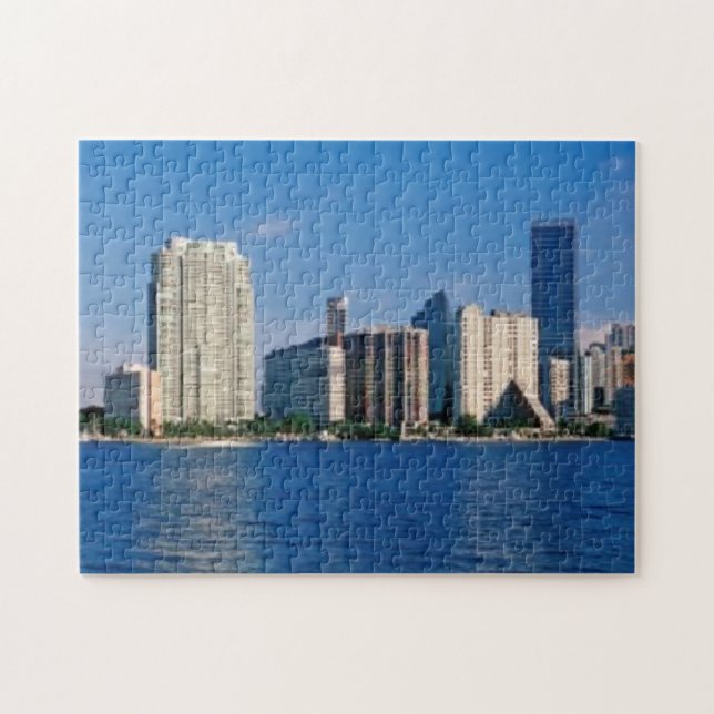 Puzzle Horizon de Miami, la Floride (Horizontal)
