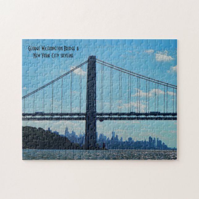 Puzzle Horizon de New York City, pont de George (Horizontal)