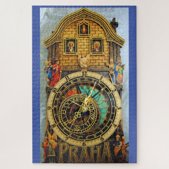 PUZZLE HORLOGE PRAHA CZECHOSLOVAKIA (Vertical)