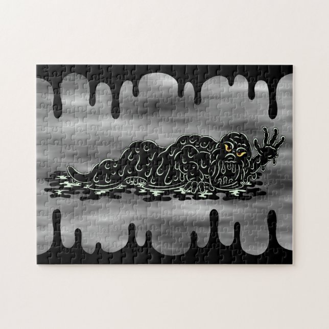 Puzzle Horreur étrange de Hulk de slime rampant Art (Horizontal)