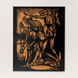 Puzzle Horreurs sans fin des mineurs morts pour Halloween