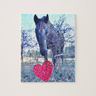 Puzzle Horse et heart