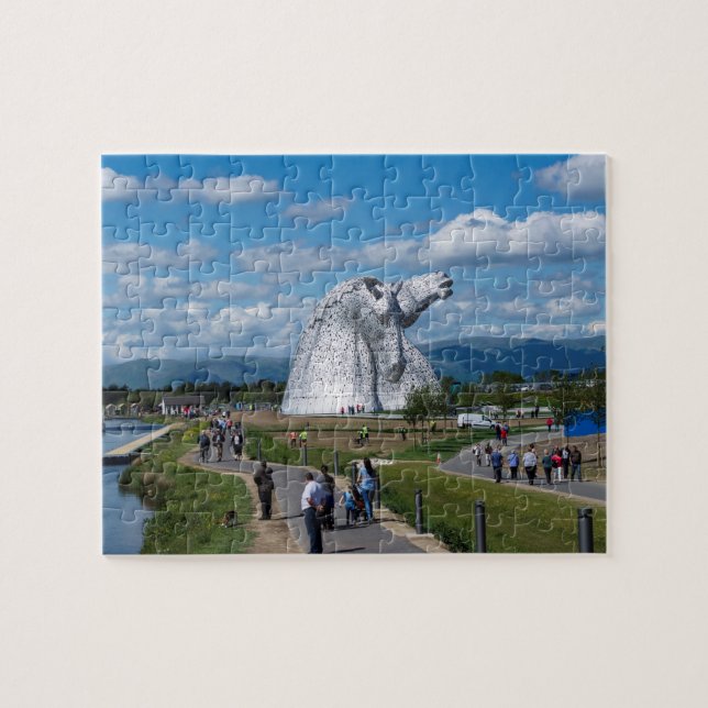 Puzzle Horsing autour (Horizontal)