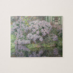 Puzzle Hortensias sur les banques de la rivière Lys, 1898