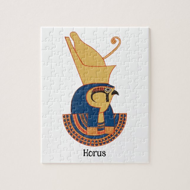 Puzzle Horus dieu égyptien antique (Vertical)