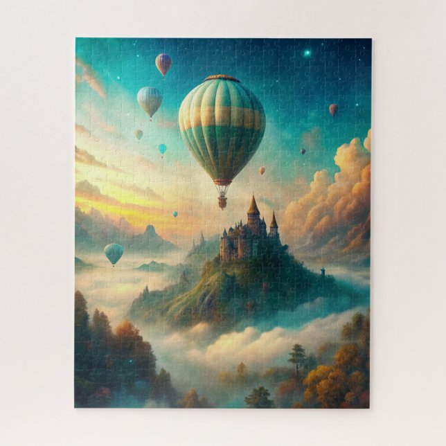 Puzzle Hot Air Balloons (Vertical)