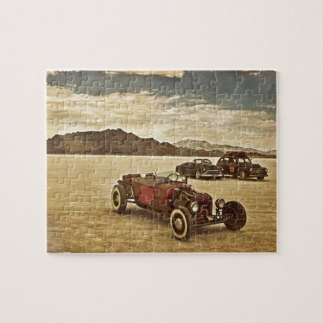 Puzzle Hot rod chez Bonneville (Horizontal)