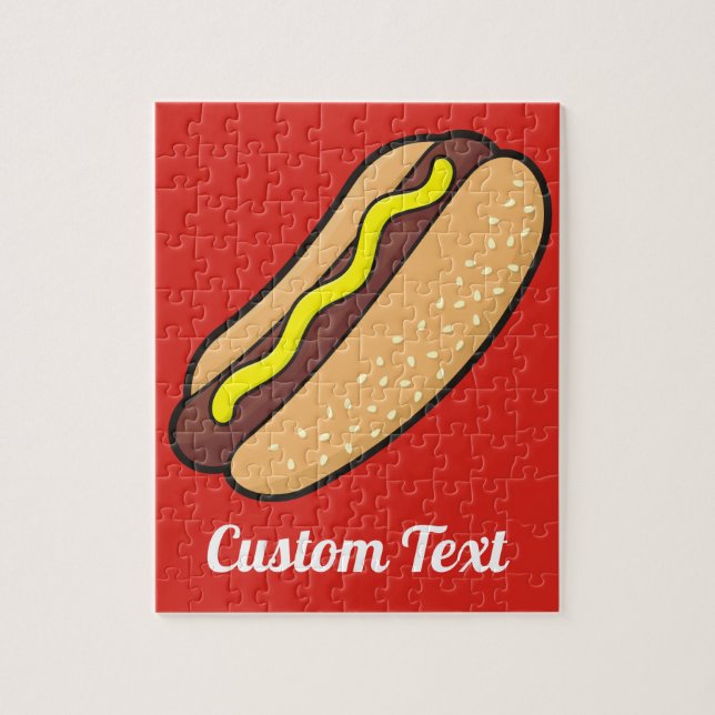 Puzzle Hotdog (Vertical)
