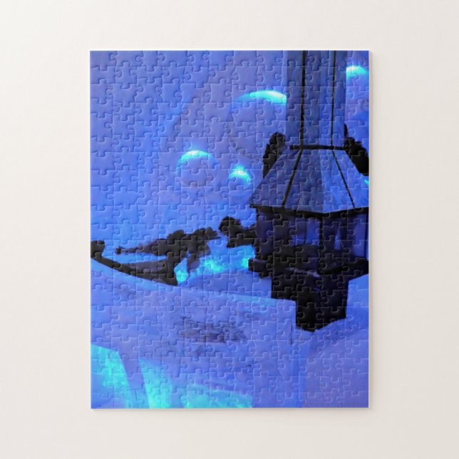 Puzzle Hôtel de Glace, Québec, Canada (Vertical)
