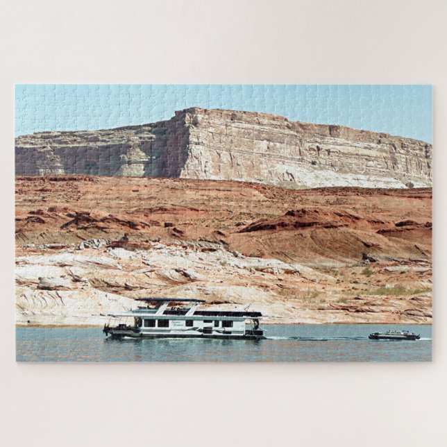 Puzzle Houseboat, Lac Powell, Arizona, États-Unis 7 (Horizontal)