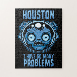 Puzzle Houston j'ai tellement de problèmes astronaute