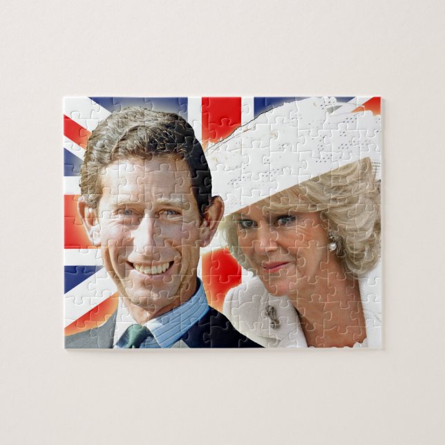 Puzzle HRH Prince Charles et HRH Duchess of Cornwall (Horizontal)