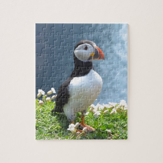 Puzzle Huffin Puffin (Vertical)