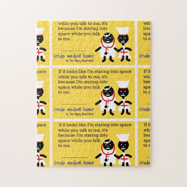 Puzzle Humour Médicale (Vertical)