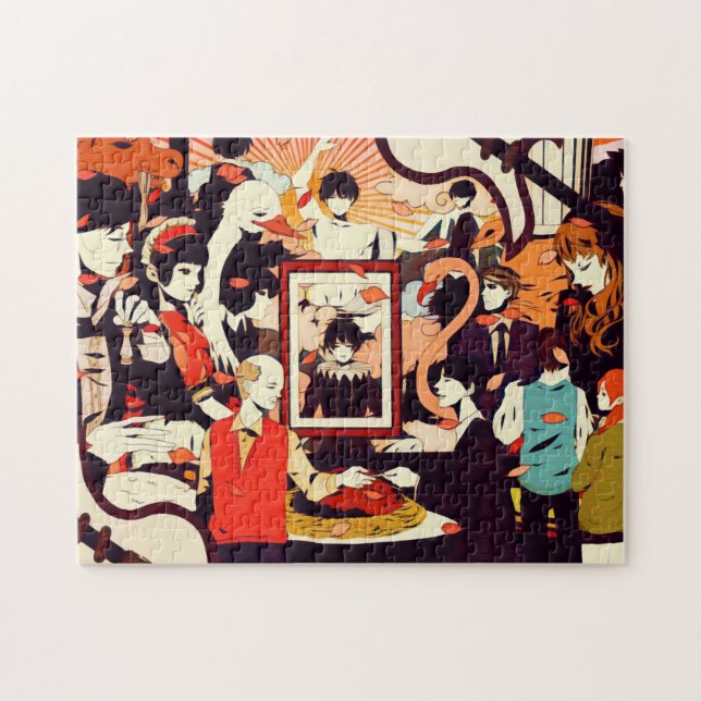 Puzzle Humour vintage multi-humain (Horizontal)