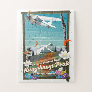 Puzzle Humphreys Peak, Humphreys Peak, Flagstaff, Arizona