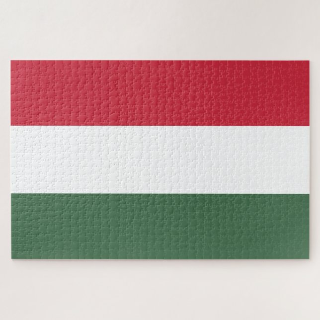 Puzzle Hungary Flag (Horizontal)