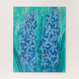 Puzzle Hyacinths splower Cadeau de Pâques peinture floral