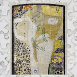 Puzzle Hydra (aka Water Serpents I) par Gustav Klimt<br><div class="desc">Hydra (alias Water Serpents I) (1904-1906) de Gustav Klimt est un vintage portrait de l'époque victorienne symbolisant l'art. L'Hydra compte deux femmes qui s'embrassent tandis que leur corps se mélange pour former une sirène. Les deux femmes ont des cheveux dorés flottants car ils sont entrelacés. Les tourbillons d'or ressemblent à...</div>
