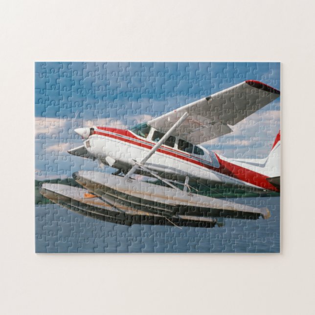 Puzzle Hydravion décollant, Chutes Victoria, Zimbabwe (Horizontal)