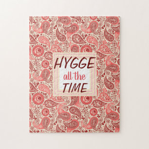Puzzle HYGGE tout le temps rose floral
